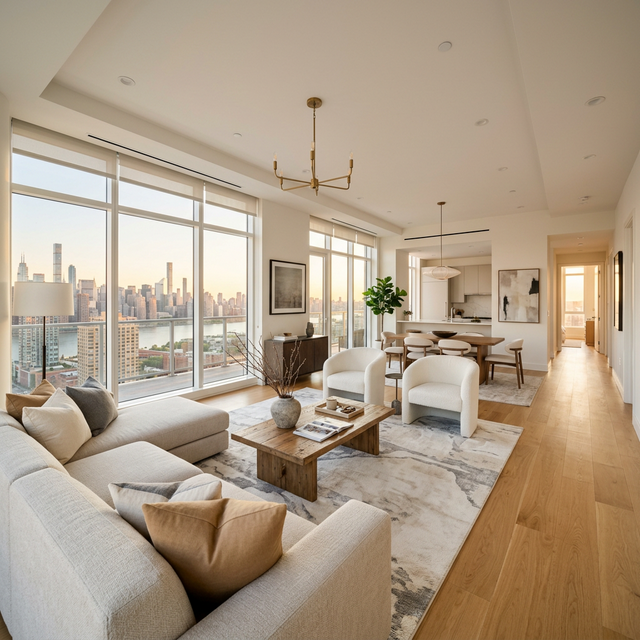 Modern 3-Bedroom Apartment in City Center